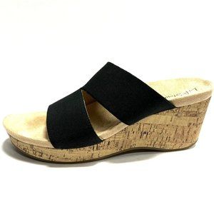 Lifestride Divine Womens Sandal Black Size 9Wide